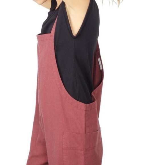 SOLD❤️ EUC Mod Ref linen overall jumpsuit - Picture 5 of 7